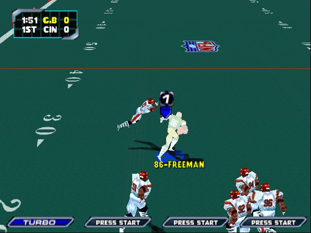 NFL Blitz 2000 Screenshot 1